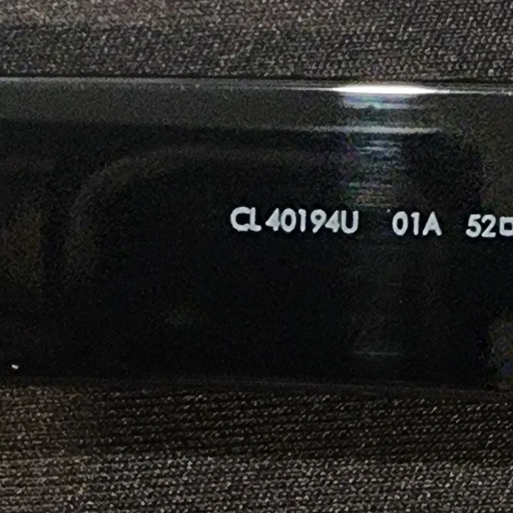 Celine Triomphe Logo Black Oval Sunglasses 52mm CL40194U - Picture 5 of 8